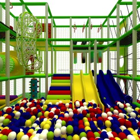 Children Playground Manufacturer - Huge Swings Bouncy Castle Climbing