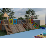Wooden Playhouse Manufacturer - New Arrival Modern Amusement Equipment