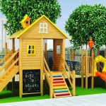 Wooden Playhouse Manufacturer - New Arrival Modern Amusement Equipment
