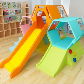 Indoor Toddler Playground Factory - Kids Climbing Honeycomb Home