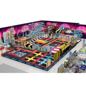 Indoor Playground Equipment Factory - Custom Slide Trampoline Combo
