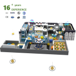 Indoor Playground Manufacturer - Factory Promotion 50-Person Capacity