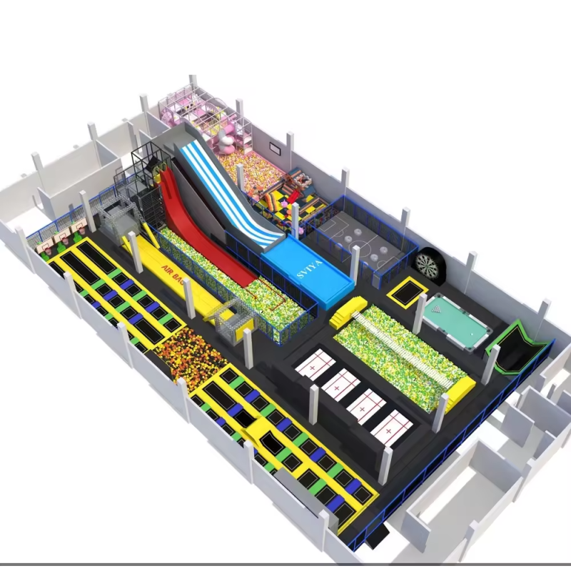 Indoor Playground Supplier - Commercial Multifunctional Free Jump