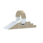 Soft Play Climbers Factory - Toddler Foam Climb Tunnel Slide