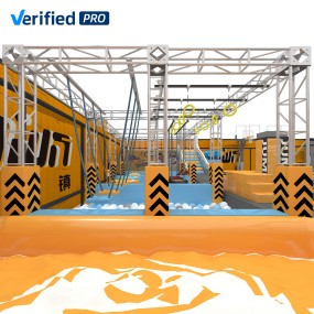 Adventure Base Castle Supplier - New 551 SQM Ropes Course Equipment