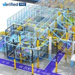 High Altitude Ropes Course Factory - Adventure Castle Trampoline Maze