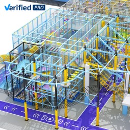 High Altitude Ropes Course Factory - Adventure Castle Trampoline Maze