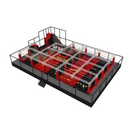 Indoor Trampoline Park Factory - Popular New Commercial Fitness