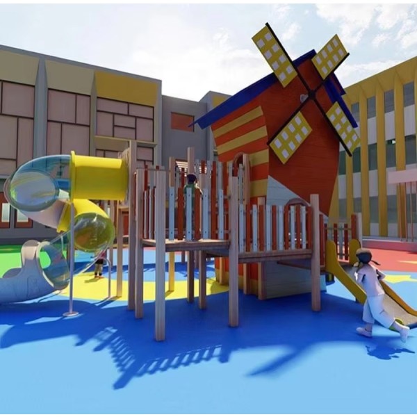 Wooden Playhouse Manufacturer - New Arrival Modern Amusement Equipment