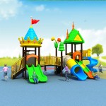 Playground Equipment Manufacturer - Combination Tunnel Large Slide