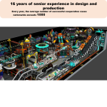 Jurassic World Theme Factory - Hot Sale Children Soft Playground Sets