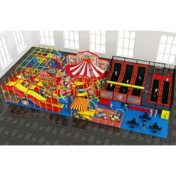 Circus Trampoline Manufacturer - Commercial Circus Large Maze Trampoline