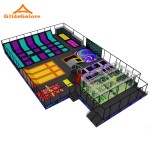 Jumbo Trampoline Manufacturer - Commercial Super Jumbo Maze Trampoline