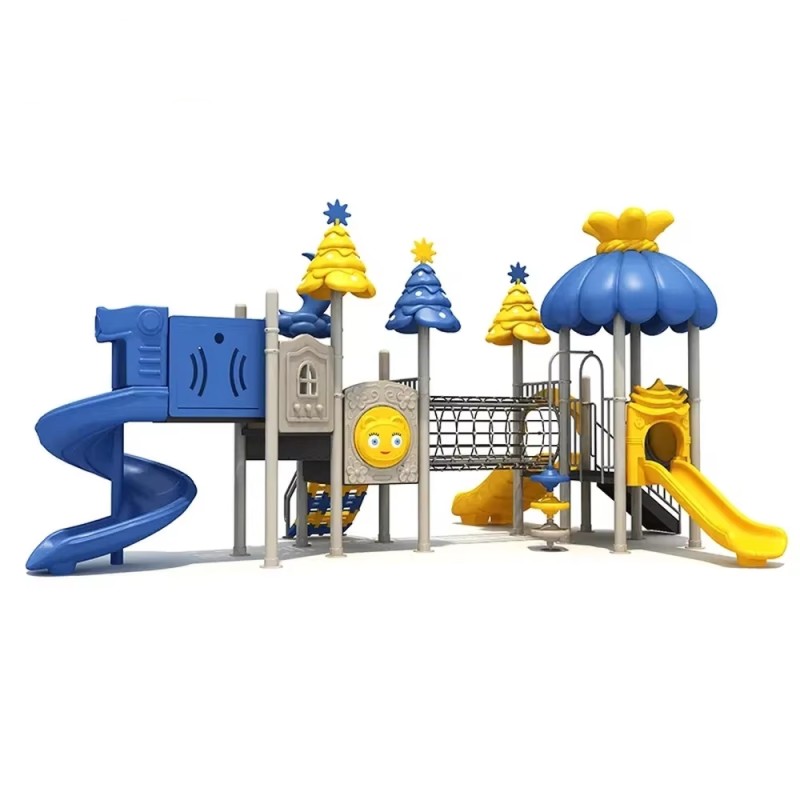 Climbing Games Manufacturer - Kids Outdoor Park Climbing Double Slide