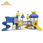 Climbing Games Manufacturer - Kids Outdoor Park Climbing Double Slide