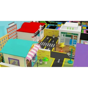 Playhouse Slide Manufacturer - Indoor Amusement Playhouse Slide Wall