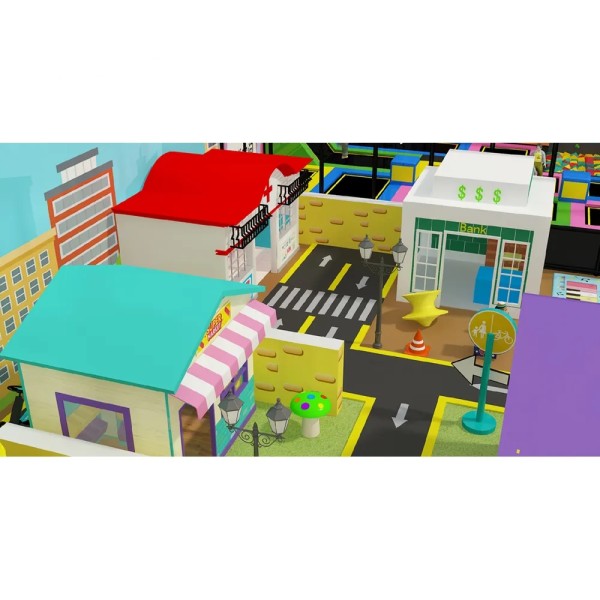 Playhouse Slide Manufacturer - Indoor Amusement Playhouse Slide Wall