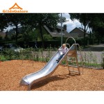 Stainless Steel Slide Supplier - Kids Stainless Steel Slide with Stairs