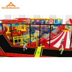 Circus Trampoline Manufacturer - Commercial Circus Large Maze Trampoline