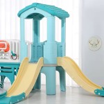 Small Playground Manufacturer - Kids Small Size Indoor Plastic Slide
