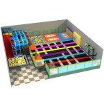 Aerobic Trampoline Factory - Commercial Children Indoor Aerobic