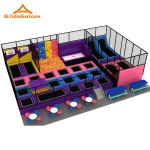 Climbing Net Trampoline Supplier - Customized Indoor Trampoline Climbing