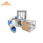 Tube Slide Supplier - Cubic Tube Stainless Steel Playground