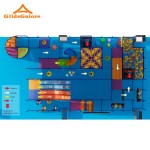 Maze Trampoline Factory - Large Custom Maze Trampoline Colored