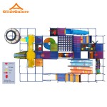 Maze Trampoline Factory - Large Custom Maze Trampoline Colored