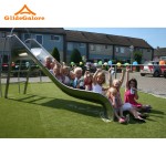 Stainless Steel Slide Supplier - Kids Stainless Steel Slide with Stairs