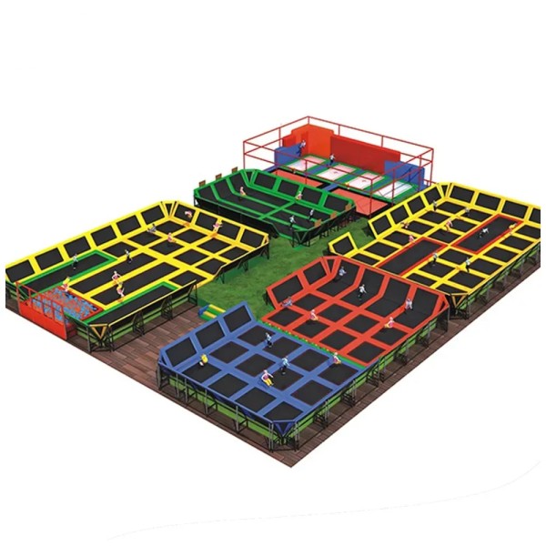 Personalized Trampoline Factory - Large Personalized Custom Commercial