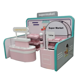 Amusement Park Supplier - Children Indoor Plastic Playhouse Amusement