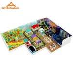 Playhouse Slide Manufacturer - Indoor Amusement Playhouse Slide Wall