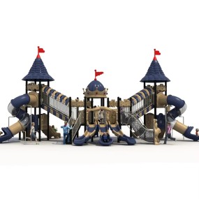 Amusement Park Slide Manufacturer - GlideGalore Big Play Slide