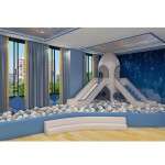 Trampoline Playground Supplier - GlideGalore Indoor Trampoline Wooden