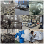 Amusement Equipment Factory - Steel Pipe Plastic Combination Slide