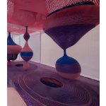 Playground Equipment Supplier - Colorful Rainbow Mesh PVC Material