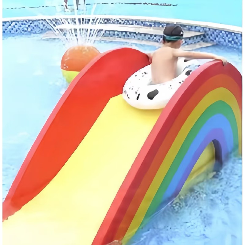 Water Spray Supplier - Yideli Outdoor Rainbow Fiberglass Slide