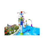 Water Play Park Supplier - Rotating Water Spray Fiberglass Water