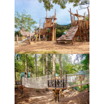 Wooden Playground Manufacturer - Eco-Friendly Wooden Kids Playground