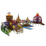 Playground Equipment Factory - High Quality Outdoor Plastic Combined