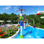 Water Play Park Supplier - Rotating Water Spray Fiberglass Water
