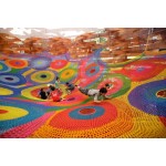 Playground Equipment Supplier - Colorful Rainbow Mesh PVC Material