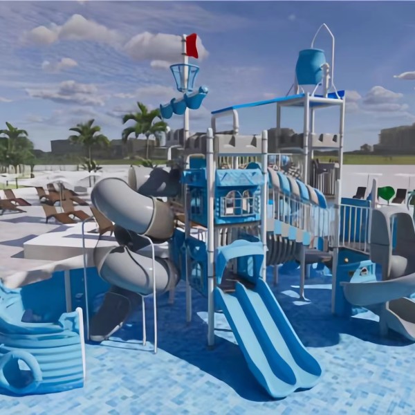 Water Park Supplier - Pirate Themed Water Park Playground