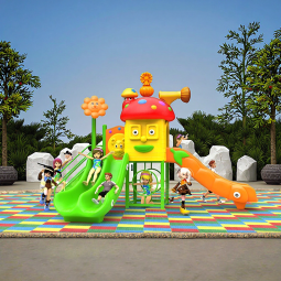 Outdoor Equipment Supplier - Lovely Mini Plastic Small Slide