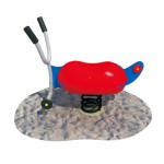 Spring Ride Manufacturer - Popular Style PE Board Rider Horse