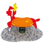 Spring Ride Manufacturer - Popular Style PE Board Rider Horse