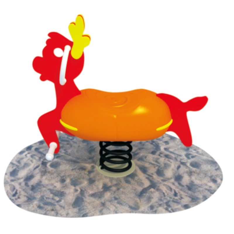 Spring Ride Manufacturer - Popular Style PE Board Rider Horse