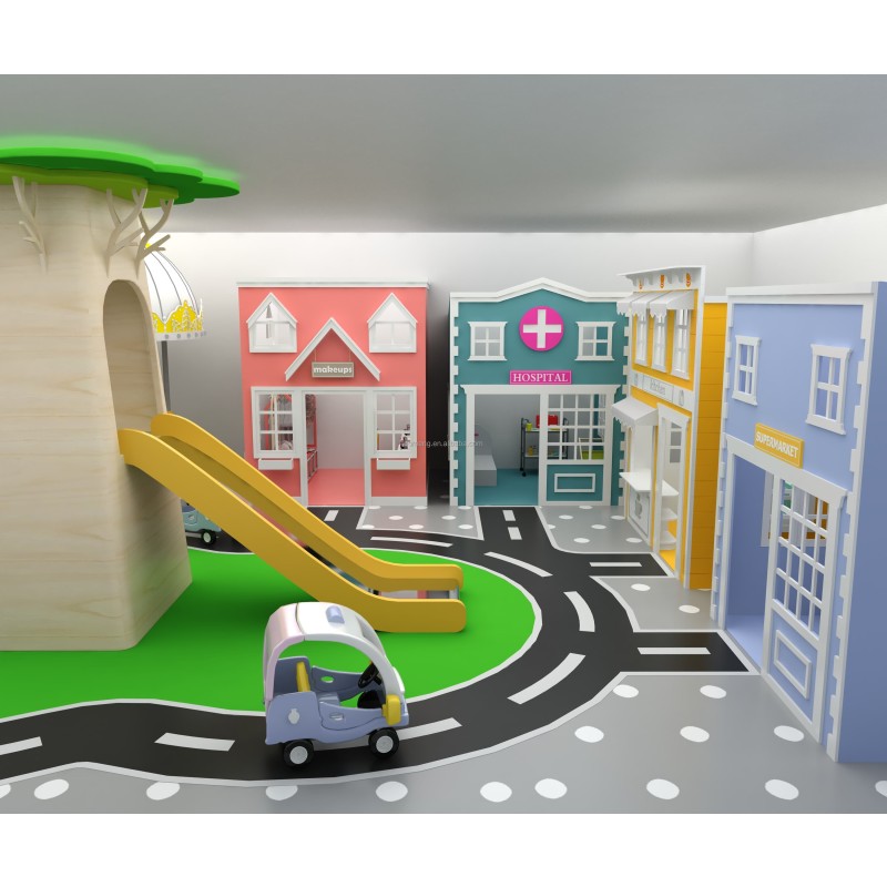 Role Play House Factory - Customized Fun Mini Town Amusement