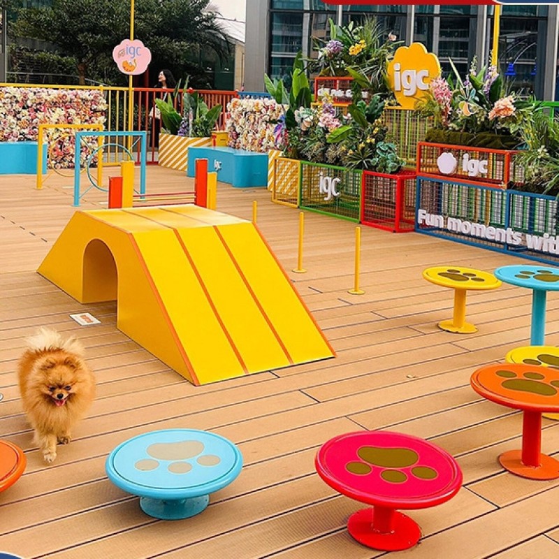 Outdoor Pet Equipment Manufacturer - Commercial Dog Garden Playground